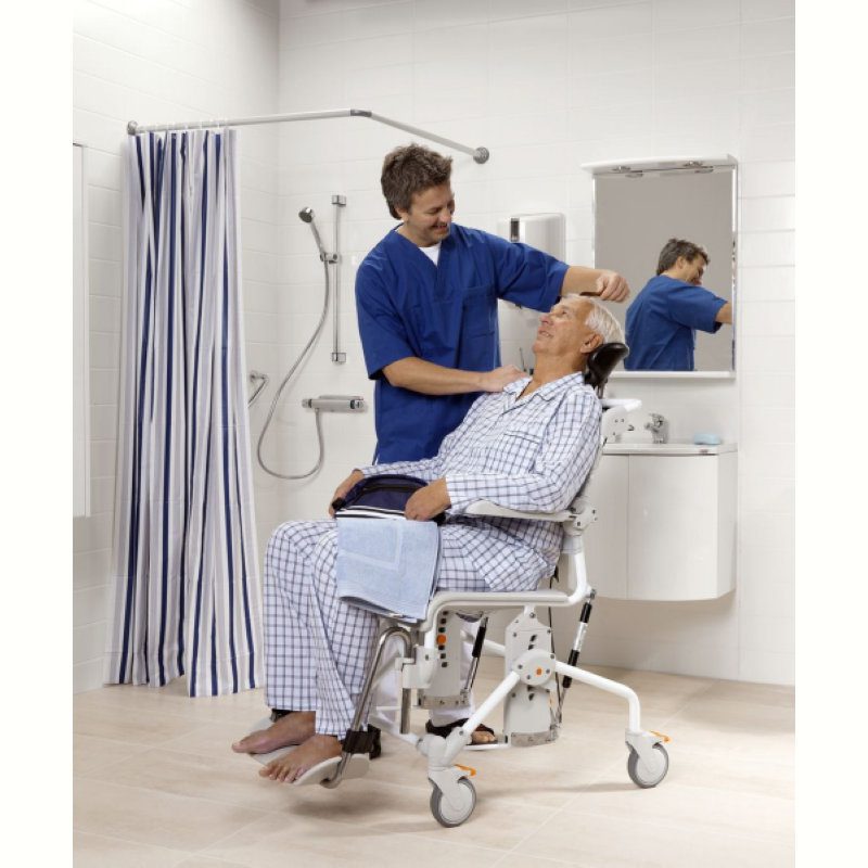 SILLA DE DUCHA RECLINABLE SWIFT MOBILE